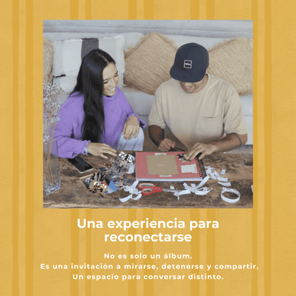 Álbum para parejas - Su historia desde que se conocieron + Empaque de REGALO