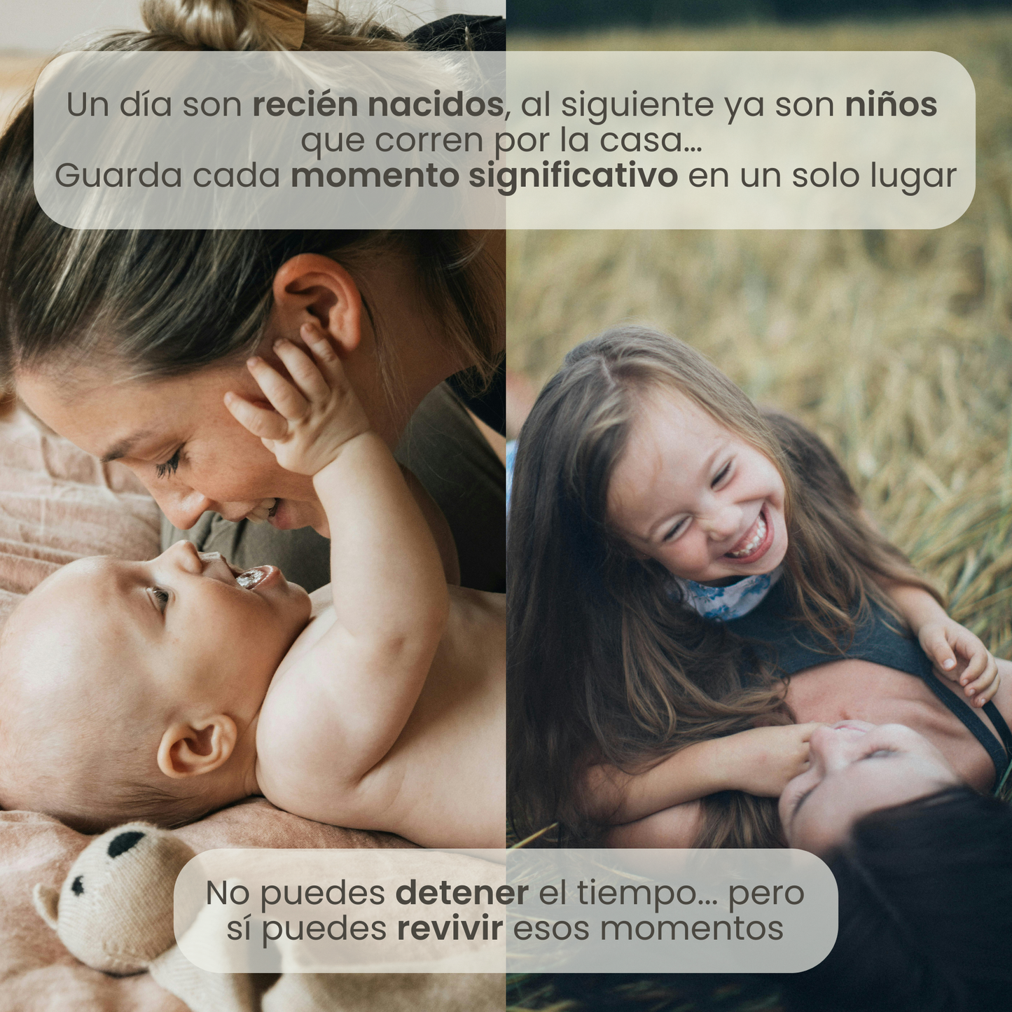 Álbum para bebé - "UN LIBRO PARA TI, SOBRE TI" - Su historia de 0 a 18 años + Empaque de REGALO