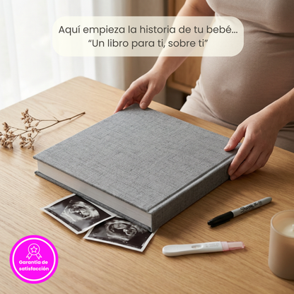 Álbum para bebé ARTESANAL - Su vida de 0 a 18 años + Empaque de REGALO