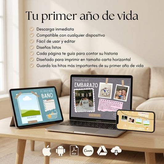 Su primer año – Edición Digital + Edición Imprimible